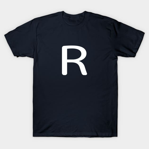 R alphabet T-Shirt by GloriaArts⭐⭐⭐⭐⭐